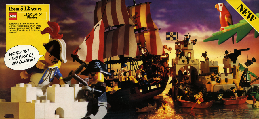 Lego Piraten! Bestes Spielzeug aller Zeiten!